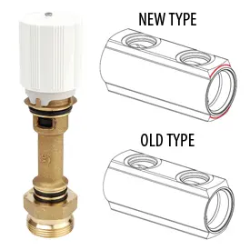 P10V - R553V manifolt için vana gövdesi