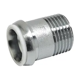 P15-2 - Vanalar ve geri dönüş vanaları için krom kaplamalı rakor