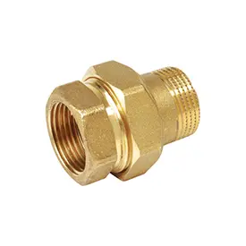 R18SP - 3 parçalı düz bağlantı parçası, sıhhi tesisat ve gaz sistemleri için