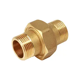 R20 - 3 parçalı düz bağlantı parçası, sıhhi tesisat ve gaz sistemleri için