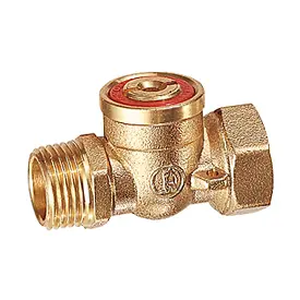 R609 - Küresel musluk, erkek-dişi bağlantılı