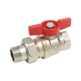 R919 - DADO küresel vana, dişi-erkek rakor bağlantılı