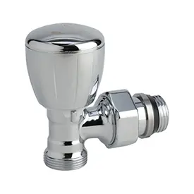 T431C - Havlupan için termostatik opsiyonlu mikrometrik köşe vana