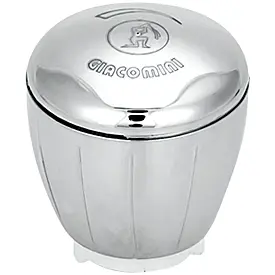 T450C - Termostatik opsiyonlu havlupan vanaları için parlak krom kaplamalı volanlar