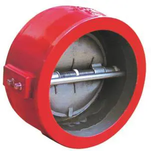 Çift Klapeli Çek Vana, 300 psi - UL&FM Sertifikalı