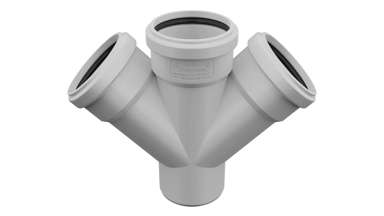 Silenta Premium Çift Çatal 45°