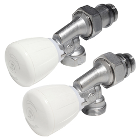 R435TG - Termostatik opsiyonlu mikrometrik ters köşe vana