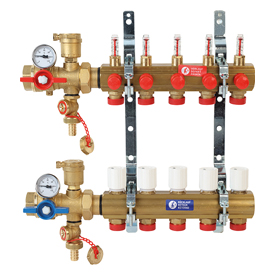 R553FK - Önceden montajlı manifolt kiti, debimetreli