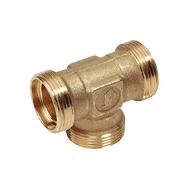 R564R - T bağlantı parçası, döşeme adaptörü bağlantılı