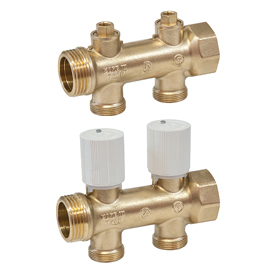 R583VD - Geri dönüş vanalı ve kesme vanalı modüler manifoltlar (çıkış ve dönüş)