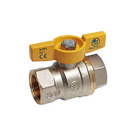 R731G - Küresel vana, dişi-dişi bağlantılı, EN331:2015 onaylı