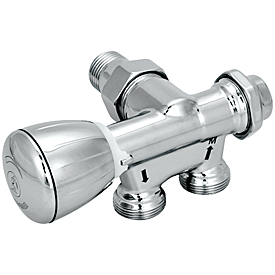 T358M - Havlupan için mikrometrik köşe vana, tek borulu sistemler için